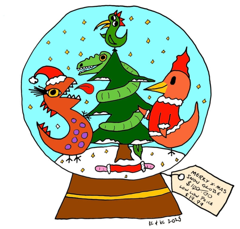 Merry Xmas Snow Globe Merry Xmas Snow Globe