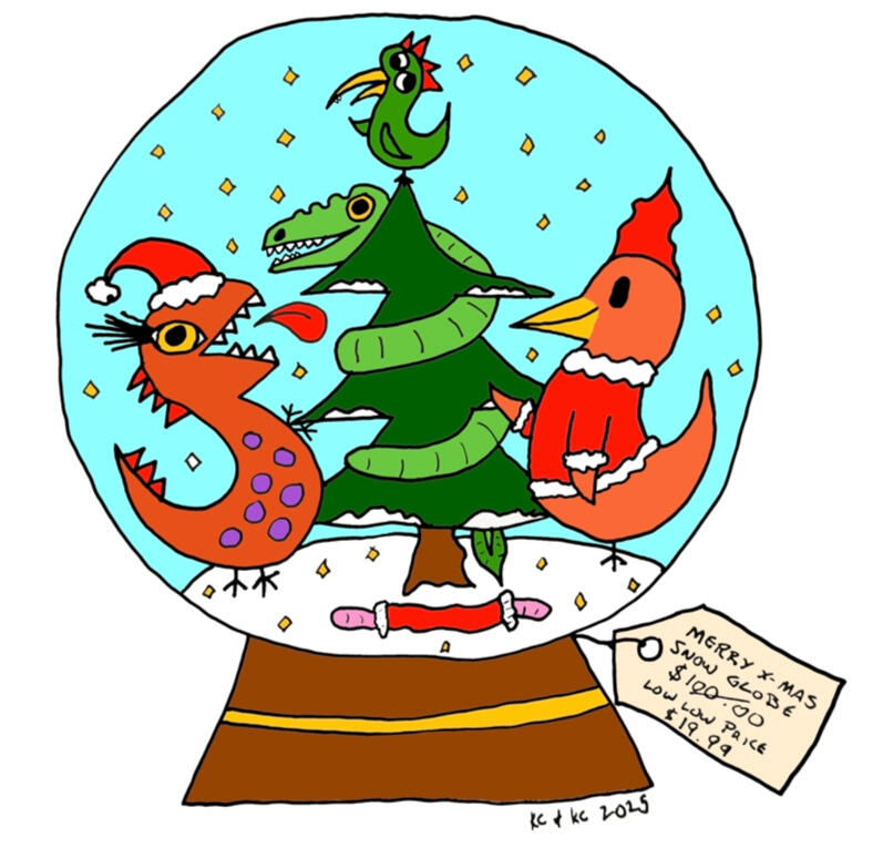 Holiday Snow Globe
